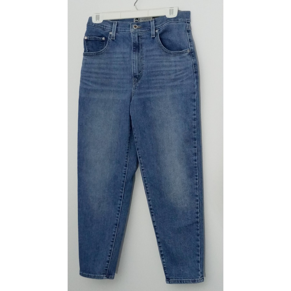 Levi's Jeans Women's Size 29 x 27 The Mom Jean Denim Blue Silvertab Pre-owned
